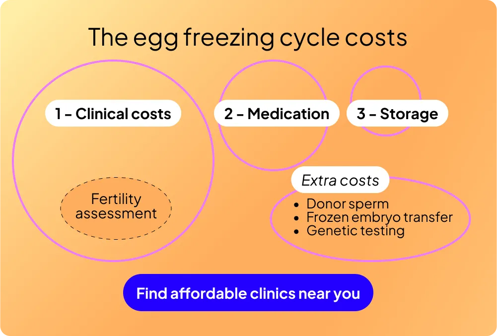 Cost of egg freezing & IVF – how to save money on each step