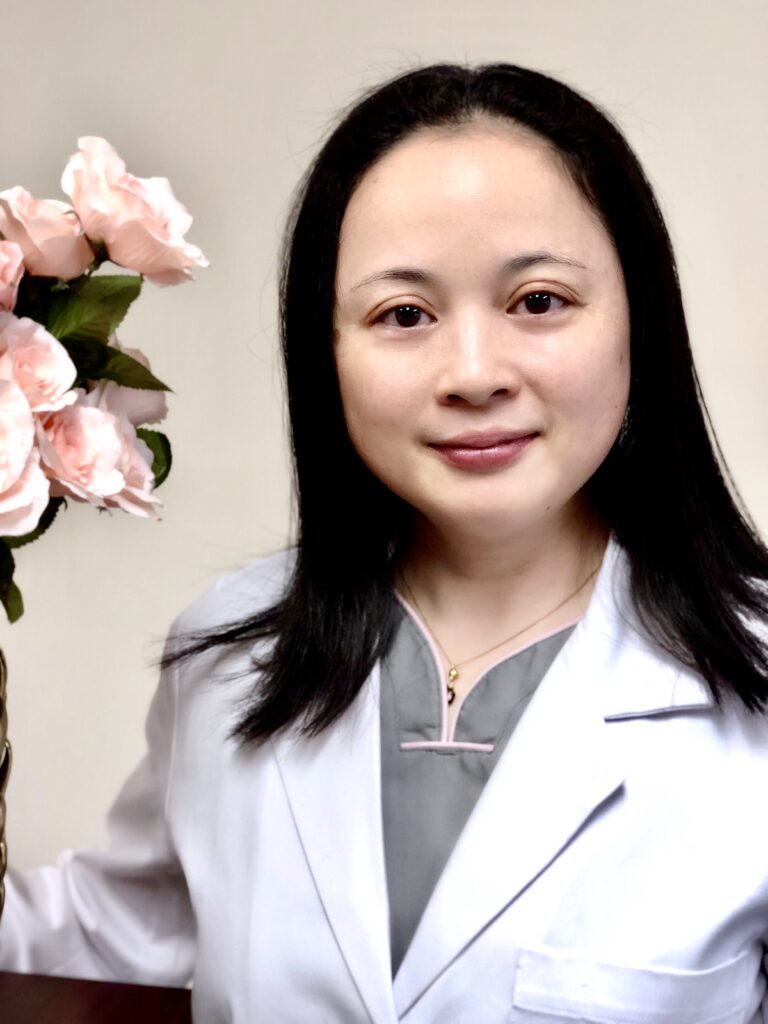 Aiyun Li, licensed acupuncturist at the Rockville fertility wellness practice